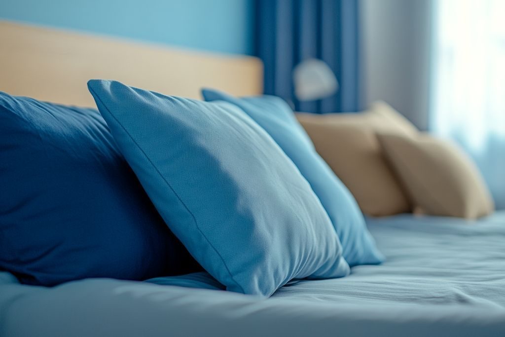 Chambre bleu clair et bois clair comment créer une ambiance apaisante et moderne avec style