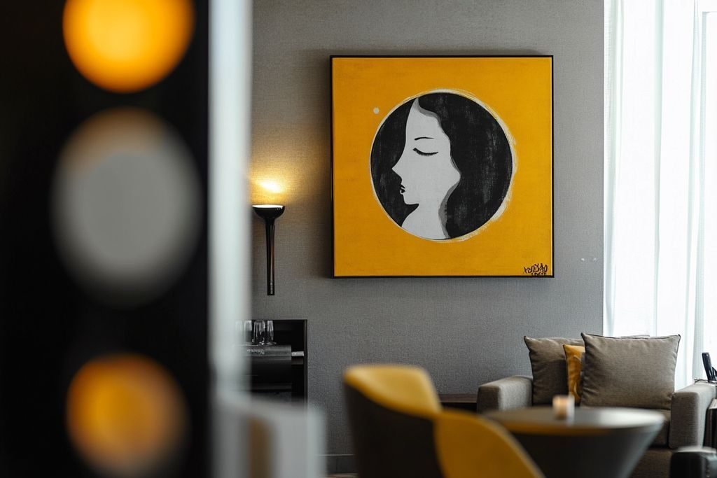 Chambre jaune et gris comment créer une ambiance lumineuse et élégante avec une décoration intérieure moderne