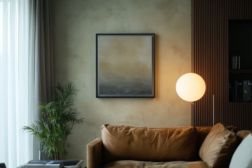 Idées déco et inspirations pour une chambre blanc et gris anthracite élégante et contemporaine